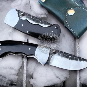 Damascus Pocket Knife